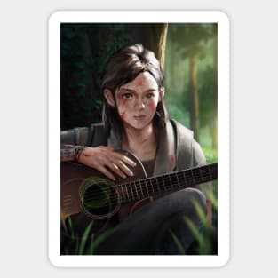 Ellie from The Last of Us Sticker